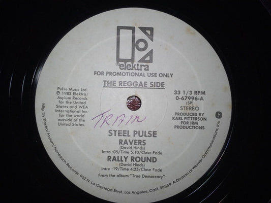 Steel Pulse : Ravers / Rally Round (12", Promo)