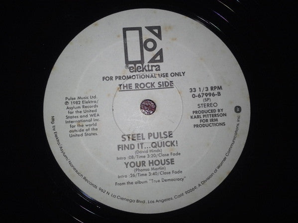 Steel Pulse : Ravers / Rally Round (12", Promo)