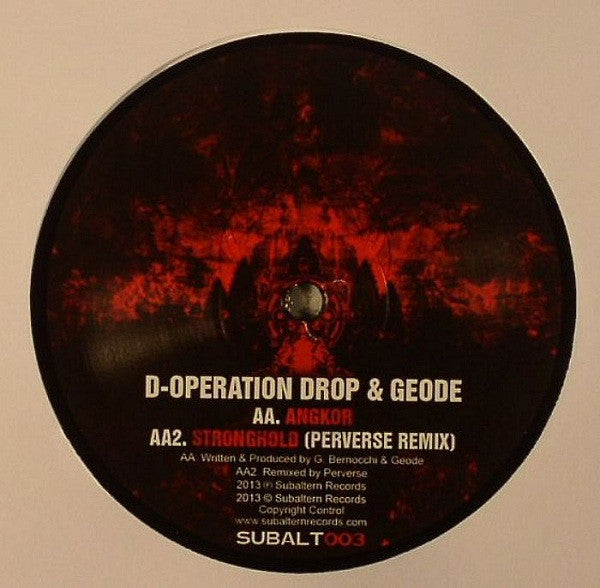 D-Operation Drop : Stronghold / Angkor (12")