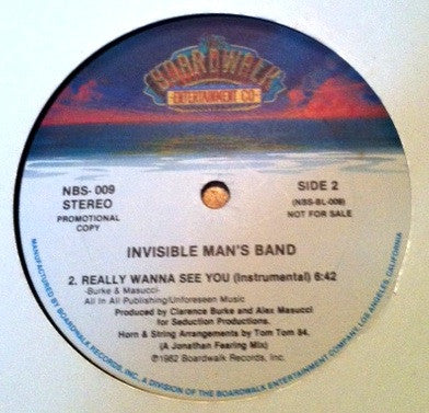 Invisible Man's Band : Really Wanna See You (12", Promo)