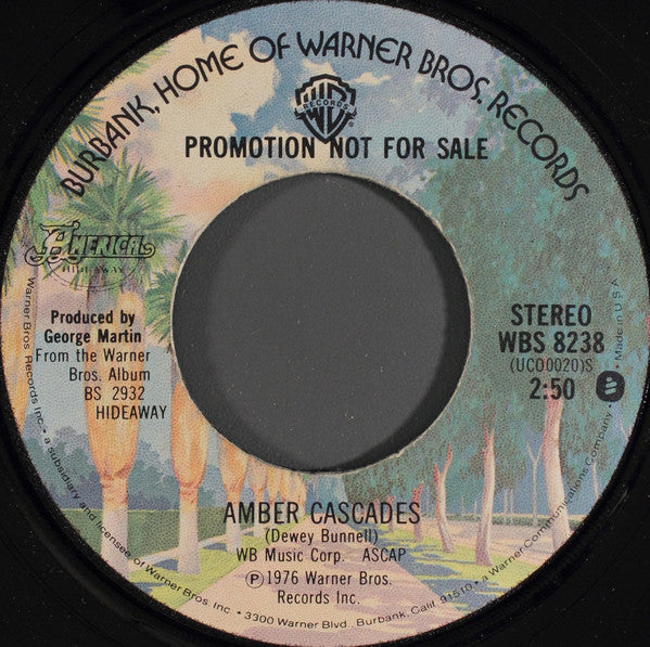 America (2) : Amber Cascades (7", Mono, Promo, Los)