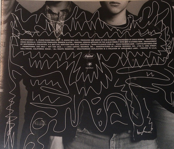 The Vines : Outtathaway (CD, Single, Promo)