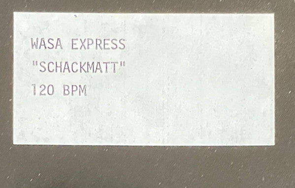Wasa Express : Schackmatt (12", Single)