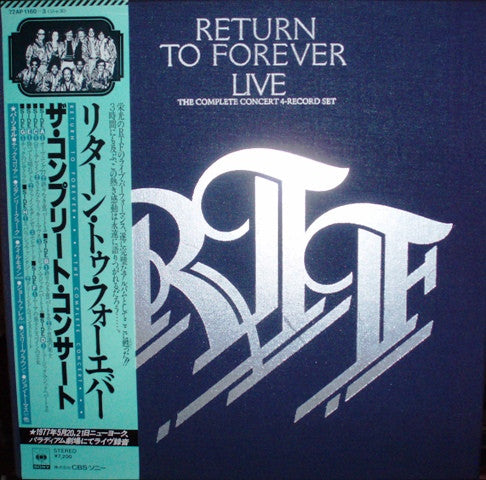 Return To Forever : Live The Complete Concert (4xLP, Album + Box)