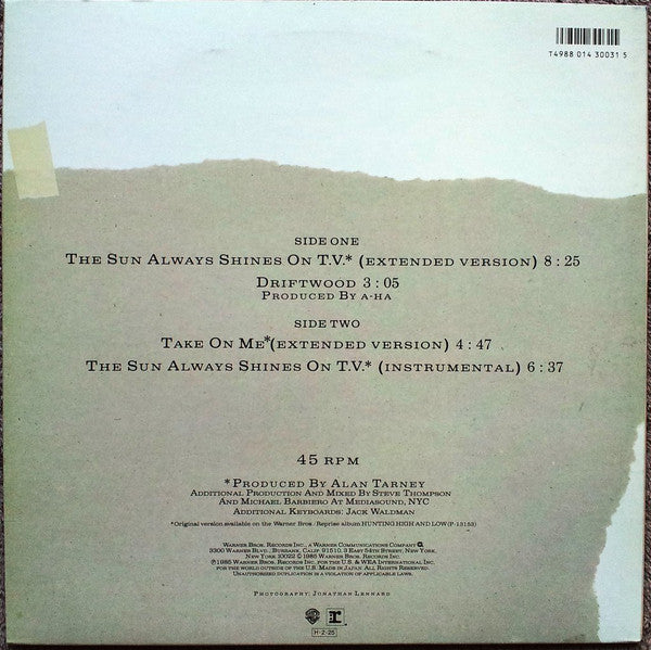 a-ha : 45 R.P.M. Club (12", MiniAlbum, EP, Comp)
