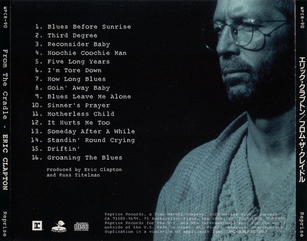 Eric Clapton : From The Cradle (CD, Album)