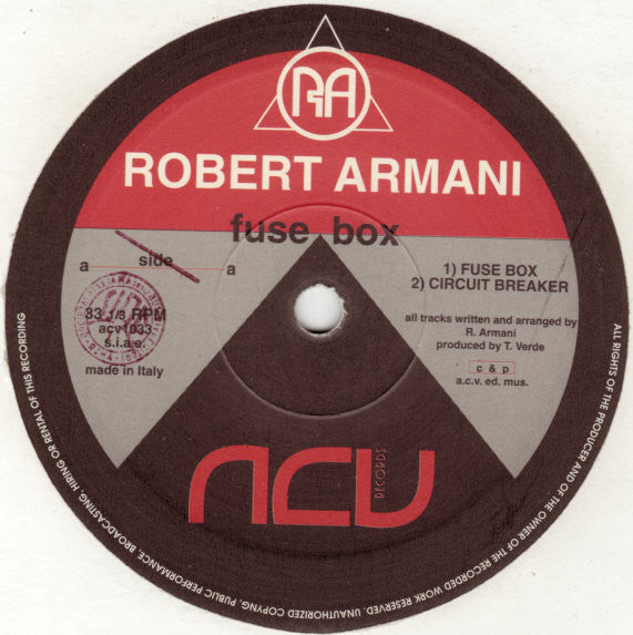 Robert Armani : Fuse Box (12")