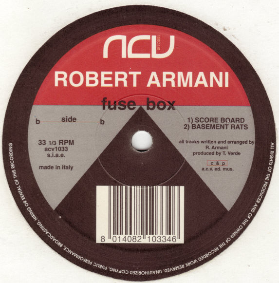 Robert Armani : Fuse Box (12")