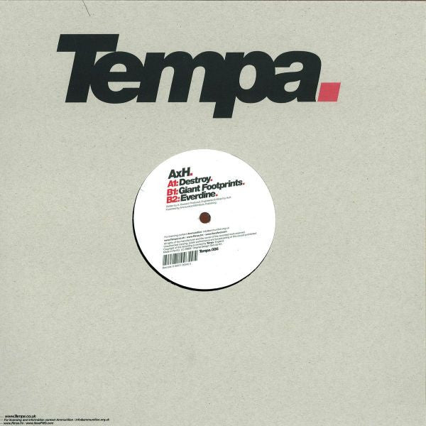 AxH : Destroy (12", EP)