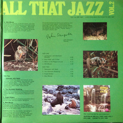 John Sangster : Australia And All That Jazz Vol. 2 (LP, Album)