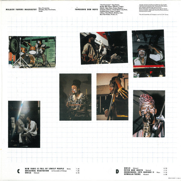 The Art Ensemble Of Chicago : Urban Bushmen (2xLP, Album)