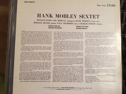 Hank Mobley With Donald Byrd And Lee Morgan : Hank Mobley With Donald Byrd And Lee Morgan (LP, Album, Mono, RE)