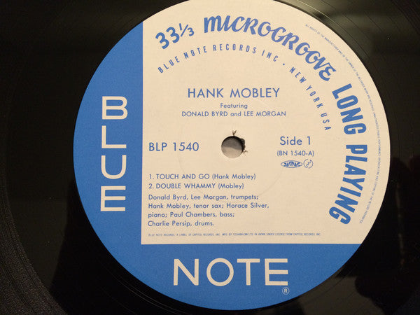 Hank Mobley With Donald Byrd And Lee Morgan : Hank Mobley With Donald Byrd And Lee Morgan (LP, Album, Mono, RE)