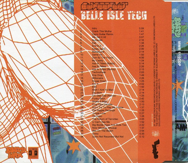 DJ Assault : Belle Isle Tech (CD, Mixed, Promo)