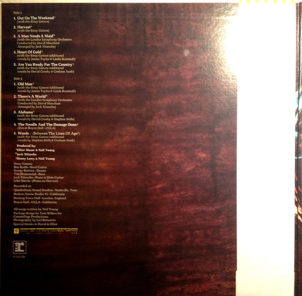 Neil Young : Harvest (LP, Album, RE, ¥2,)