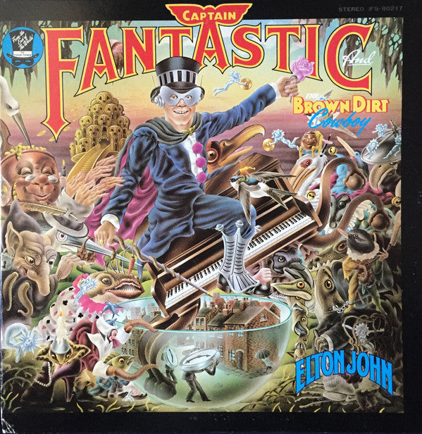 Elton John : Captain Fantastic And The Brown Dirt Cowboy (LP, Album, Gat)