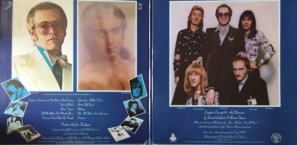 Elton John : Captain Fantastic And The Brown Dirt Cowboy (LP, Album, Gat)