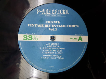 Various : Chance Vintage Blues / R&B Crops Vol. 3 (LP, Comp, Mono)