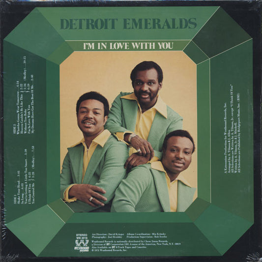 Detroit Emeralds : I'm In Love With You (LP, Album)