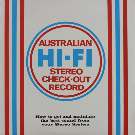 No Artist : Australian Hi-Fi Stereo Check-out Record (LP, Gat)