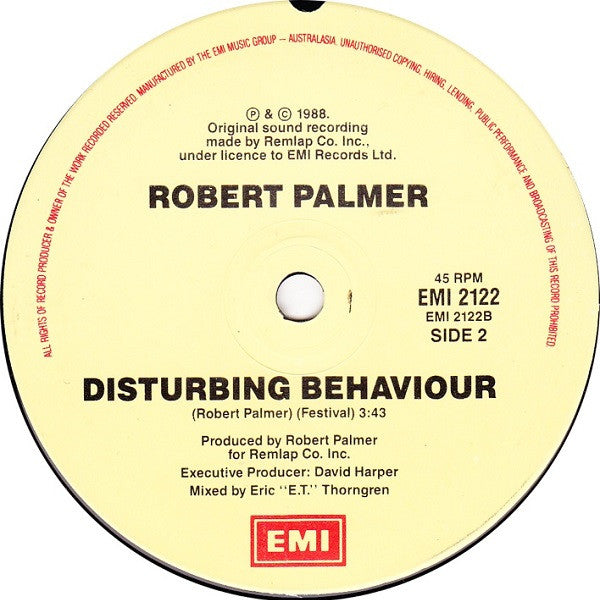 Robert Palmer : She Makes My Day (7", Single)