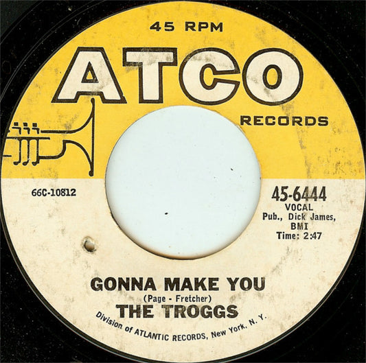The Troggs : I Can't Control Myself (7", Single, Styrene)