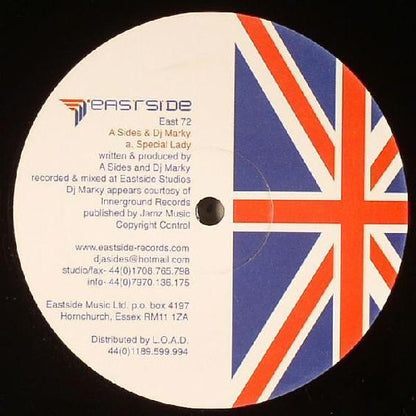 A Sides* & DJ Marky : Special Lady / Montpellier (12")