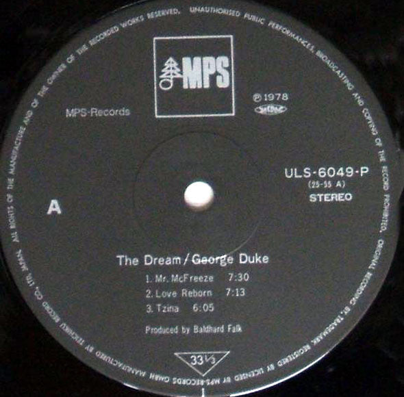 George Duke : The Dream (LP, Album, RE)