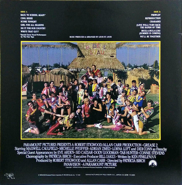 Various : Grease 2 (Original Soundtrack Recording) (LP, Album, Gat)