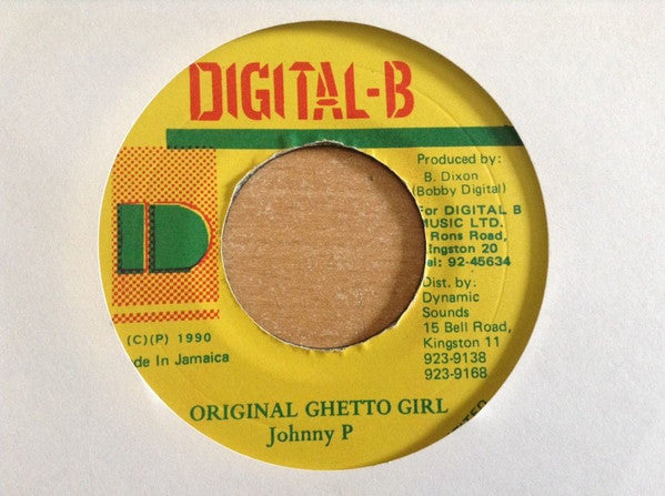 Johnny P : Original Ghetto Girl (7")