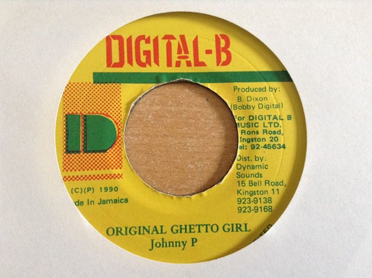Johnny P : Original Ghetto Girl (7")
