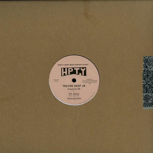 Trevor Deep Jr* : Inspire! EP (12", EP, Ltd, Num)