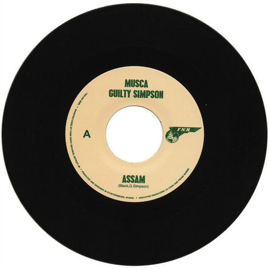 Musca &  Guilty Simpson : Assam (7", Single)