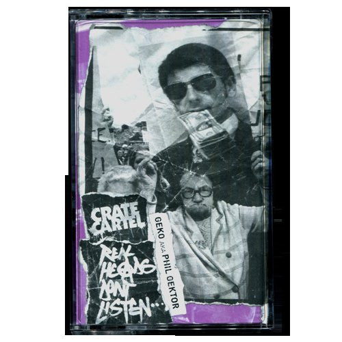 Geko (6) AKA Phil Gektor : Real Heads Don't Listen (Cass, Album, Ltd, Num)
