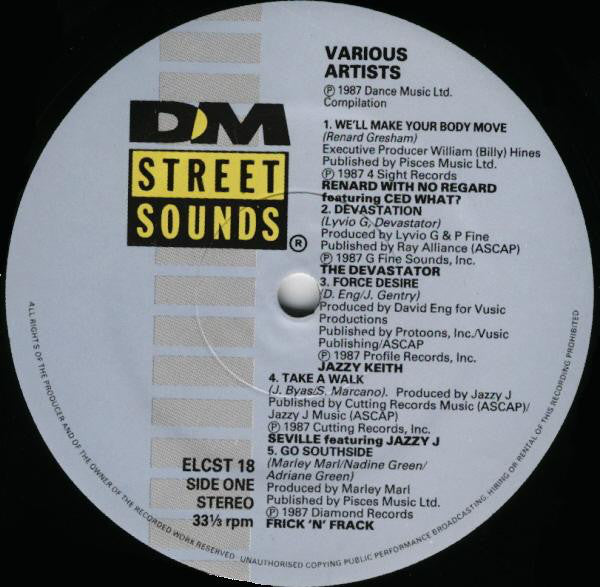 Various : Street Sounds Hip Hop 18 (LP, Comp, Mixed)