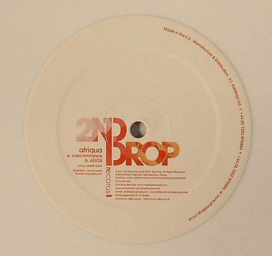 Afriqua : Concomitance / AEIOU (12", Whi)