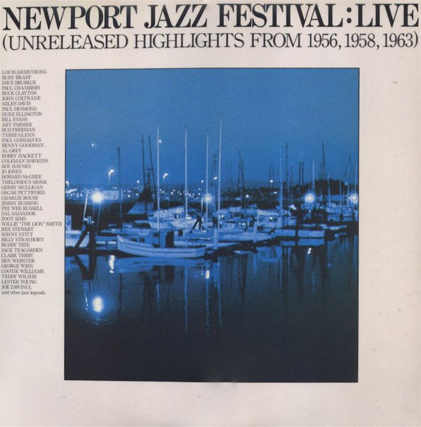 Various : Newport Jazz Festival: Live (Unreleased Highlights From 1956, 1958, 1963) (2xLP, Gat)
