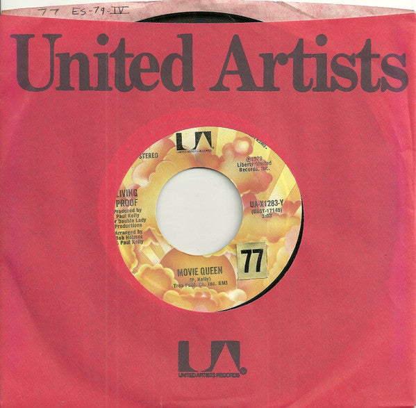 Living Proof (11) : Movie Queen / Visions Of You (Dancin' In My Mind) (7", Single)