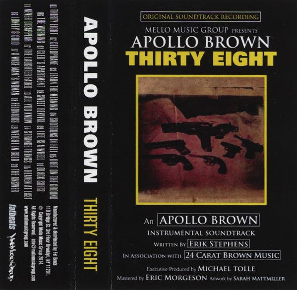 Apollo Brown : Thirty Eight (Cass, Album)