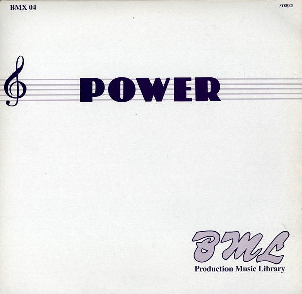 Unknown Artist : Power (LP)