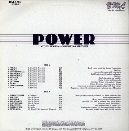 Unknown Artist : Power (LP)