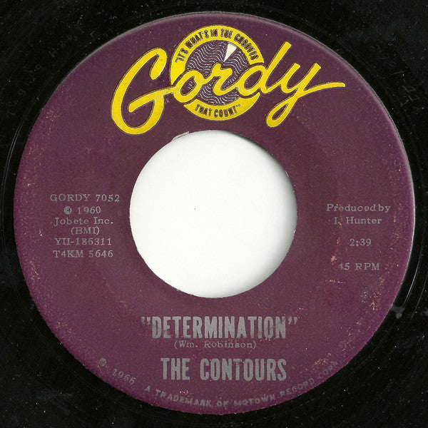 The Contours : Just A Little Misunderstanding (7", Single, Roc)