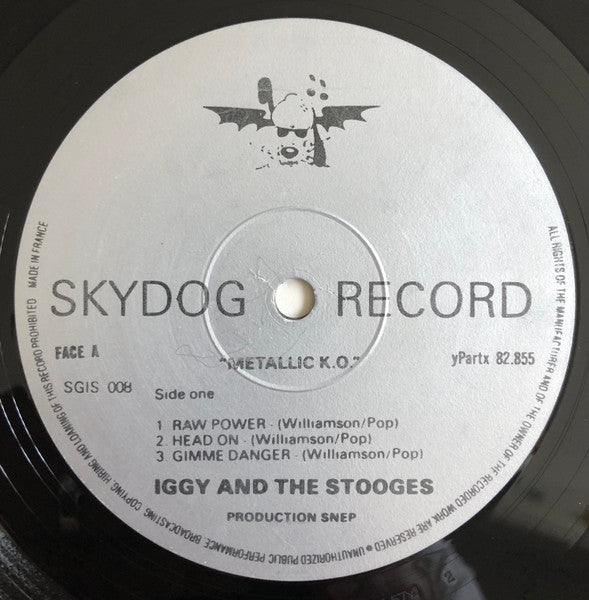 Iggy And The Stooges* : Metallic 'KO (LP, Album)
