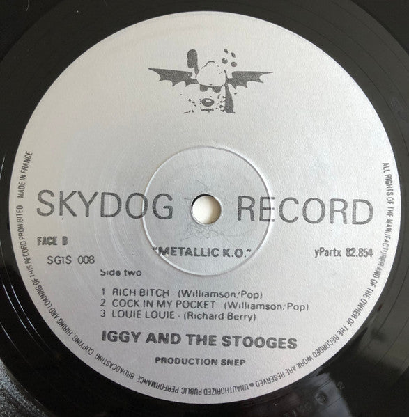Iggy And The Stooges* : Metallic 'KO (LP, Album)