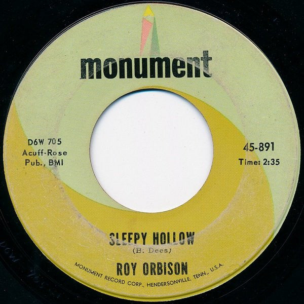 Roy Orbison : (Say) You're My Girl / Sleepy Hollow (7", Single)
