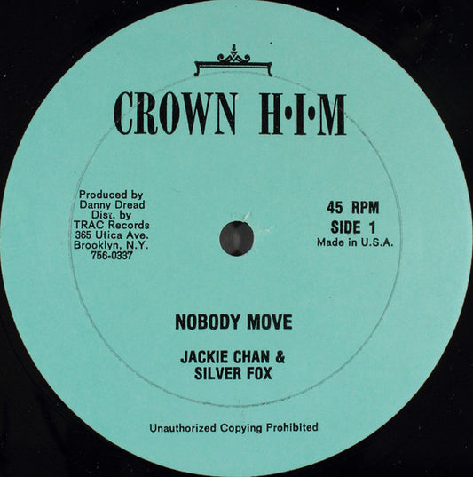 Jackie Chan* & Silver Fox (2) : Nobody Move / Karate (12")