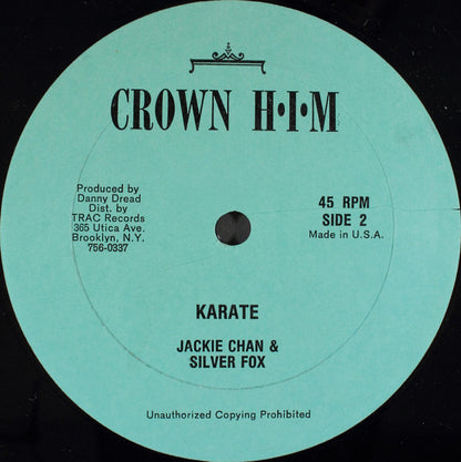 Jackie Chan* & Silver Fox (2) : Nobody Move / Karate (12")