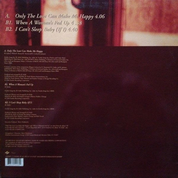 R. Kelly : Only The Loot Can Make Me Happy (12")
