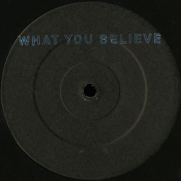 Frank And Tony : What You Believe (12", W/Lbl)