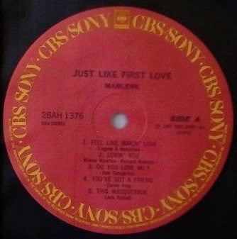 Marlene (16) = マリーン* : Just Like First Love = ファースト・ラヴのように (LP, Album)